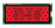 LCD MODULE, 20 X 4, COB, 9.22MM, FSTN