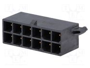 Connector: wire-board; socket; male; Mega-Fit; 5.7mm; PIN: 12; 23A 