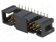 Connector: IDC; socket; male; PIN: 20; 2500; vertical; 2A; SMT; 2.54mm 3M