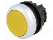 Switch: push-button; 22mm; Stabl.pos: 1; yellow; M22-FLED,M22-LED EATON ELECTRIC