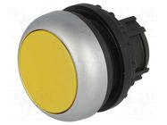 Switch: push-button; 22mm; Stabl.pos: 1; yellow; none; IP67; flat EATON ELECTRIC