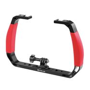 Underwater Diving Rig PULUZ for Action Cameras (Red), Puluz