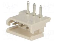 Connector: wire-board; socket; male; PIN: 3; Mini-SPOX; angled 90° MOLEX
