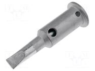 Tip; chisel; 4.8mm; for gas soldering iron PORTASOL