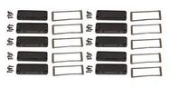 END PANEL KIT, ENCLOSURE, ALUM, BLK