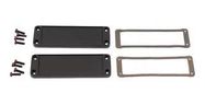 END PANEL KIT, ENCLOSURE, ALUM, BLK