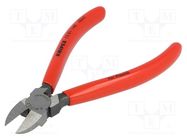 Pliers; side,cutting; 140mm; without chamfer KNIPEX