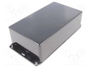 Enclosure: multipurpose; X: 110mm; Y: 191mm; Z: 61mm; 1591; ABS; black HAMMOND