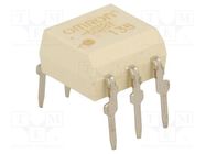 Relay: solid state; SPST-NO; Icntrl: 25mA; 100mA; max.600VAC; G3VM OMRON Electronic Components