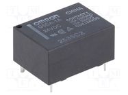 Relay: electromagnetic; SPST-NO; Ucoil: 24VDC; Icontacts max: 10A OMRON Electronic Components