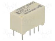 Relay: electromagnetic; DPDT; Ucoil: 24VDC; Icontacts max: 2A; G6S OMRON Electronic Components