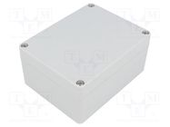 Enclosure: multipurpose; X: 90mm; Y: 115mm; Z: 55mm; polycarbonate GAINTA