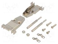 Enclosure for connectors: D-Sub; D-Sub 9pin,D-Sub HD 15pin CONNFLY