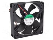 Fan: DC; axial; 12VDC; 120x120x25mm; 158m3/h; 40.5dBA; ball; 24AWG SUNON