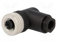 Connector: M12; plug; PIN: 4; female; A code-DeviceNet / CANopen HIRSCHMANN