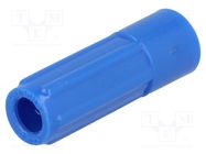 Plug case; blue CLIFF