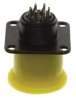 SOCKET, SQUARE FLANGE, 6WAY