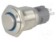 Switch: vandal resistant; Pos: 2; SPDT; 0.5A/220VAC; 1A/24VDC; IP67 ONPOW