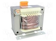 Transformer: mains; 400VA; 230VAC; 24V; Leads: terminal block; IP00 INDEL