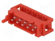 Connector: wire-board; plug; male; PIN: 10; 30V; 1A; IDC; 2x5; 1.27mm AMPHENOL COMMUNICATIONS SOLUTIONS