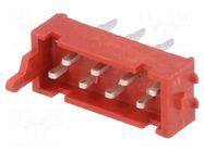 Connector: wire-board; socket; male; PIN: 8; 30V; 1A; straight; THT AMPHENOL COMMUNICATIONS SOLUTIONS