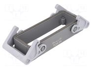 Enclosure for connectors: HDC; size 104.27; for panel mounting ILME