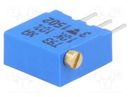 Potentiometer: mounting; multiturn; 10kΩ; 500mW; THT; ±10%; linear VISHAY