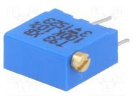 Potentiometer: mounting; multiturn; 100kΩ; 500mW; THT; ±10%; linear VISHAY