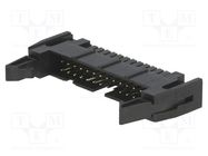 Socket; IDC; male; PIN: 26; straight; with ejector; THT; 2.54mm Amphenol Communications Solutions
