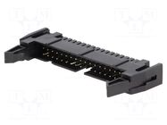 Connector: IDC; socket; male; PIN: 34; straight; THT; 2.54mm; 2x17 AMPHENOL COMMUNICATIONS SOLUTIONS