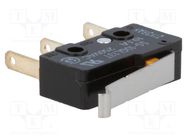 Microswitch SNAP ACTION; 10A/250VAC; SPDT; Rcont max: 30mΩ; Pos: 2 OMRON Electronic Components