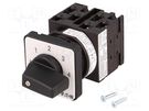 Switch: step cam switch; Stabl.pos: 7; 20A; 0-1-2-3-4-5-6; Poles: 3 EATON ELECTRIC