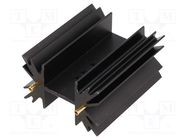 Heatsink: extruded; SOT32,TO220,TO3P; black; L: 50.8mm; 5.3K/W FISCHER ELEKTRONIK