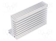 Heatsink: extruded; TO220; natural; L: 84mm; W: 55mm; H: 31mm; 5K/W FISCHER ELEKTRONIK