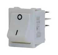 ROCKER SW, SPST, 20A, 250VAC, PANEL
