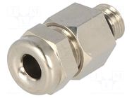 Cable gland; M6; 1; IP68; brass; SKINDICHT®; SKINDICHT® MINI COLD LAPP