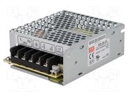 Power supply: switched-mode; for building in,modular; 35W; 24VDC MEAN WELL