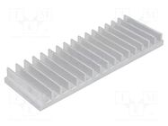Heatsink: extruded; grilled; L: 50mm; W: 150mm; H: 15mm; 3K/W STONECOLD