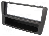 Radio frame; Honda; 1 DIN; anthracite 