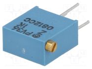 Potentiometer: mounting; vertical; 1kΩ; 500mW; THT; ±10%; linear BOURNS