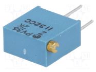 Potentiometer: mounting; vertical; 2kΩ; 500mW; THT; ±10%; linear BOURNS