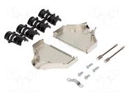 Enclosure for connectors: D-Sub; D-Sub 50pin,D-Sub HD 78pin ENCITECH