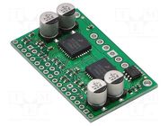 MC33926; 20kHz; PWM; 2.5A; Uin mot: 5÷28V; Uin log: 2.5÷5.5V; Ch: 2 POLOLU