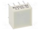 LED backlight; yellow; Lens: white,diffused; λd: 588nm; 15÷35mcd KINGBRIGHT ELECTRONIC