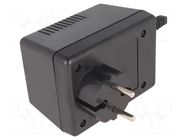 Enclosure: for power supplies; vented; X: 65.5mm; Y: 92mm; Z: 57mm MASZCZYK