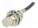 Sensor: inductive; OUT: 2-wire NO; 0÷14mm; 12÷24VDC; M18; IP67 OMRON