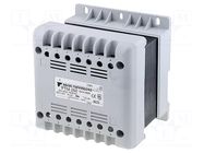 Transformer: mains; 250VA; 400VAC; 230V; Leads: terminal block BREVE TUFVASSONS