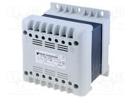 Transformer: mains; 320VA; 400VAC; 230V; Leads: terminal block BREVE TUFVASSONS