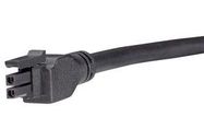 CABLE ASSY, 2P, RCPT-RCPT, 1M