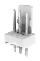 CONN, HEADER, 3POS, 1ROW, 2.54MM